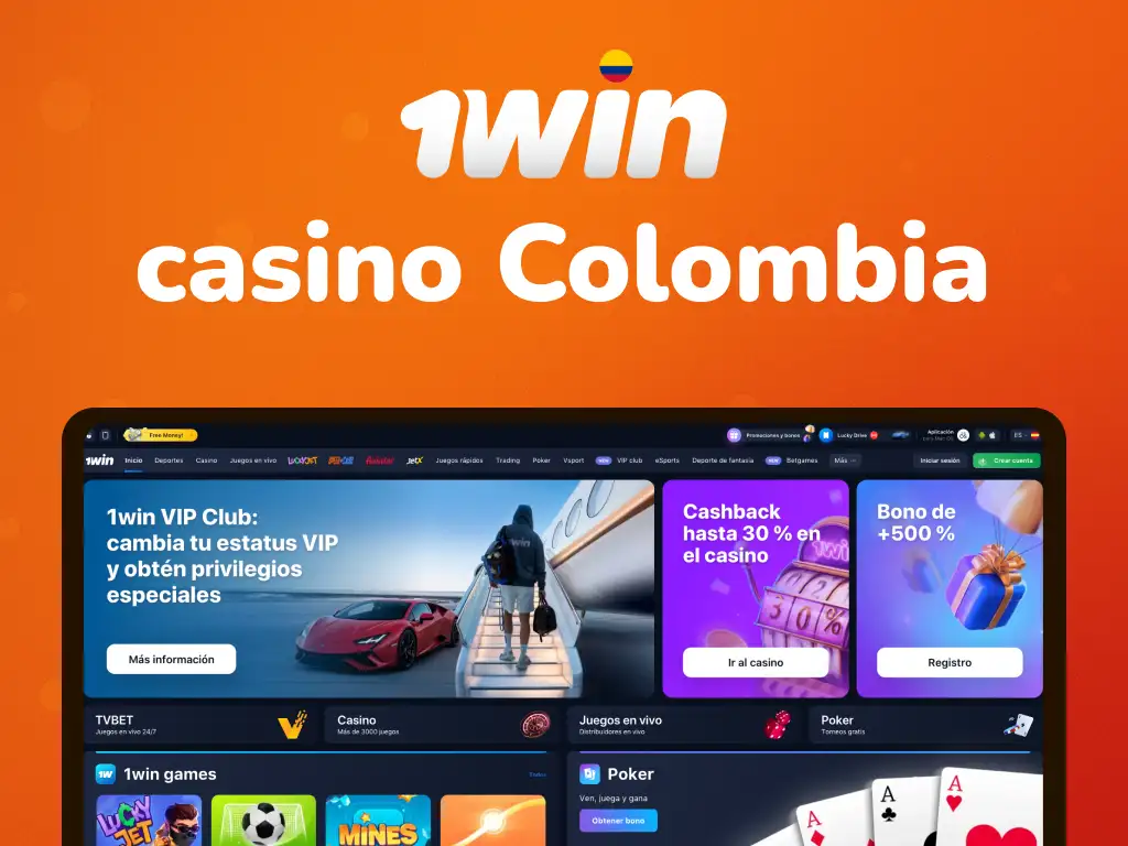 1win Colombia: Casino en Línea, Apuestas Deportivas y Bono